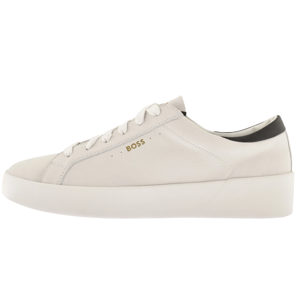 Hugo Boss BOSS Belwar Tennis Trainers Off White